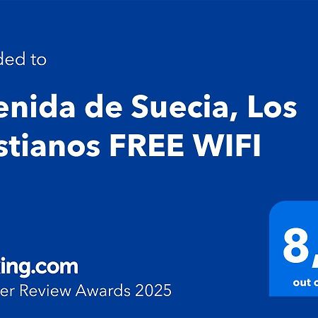 Avenida De Suecia, Los Cristianos Free Wifi Arona  Luaran gambar